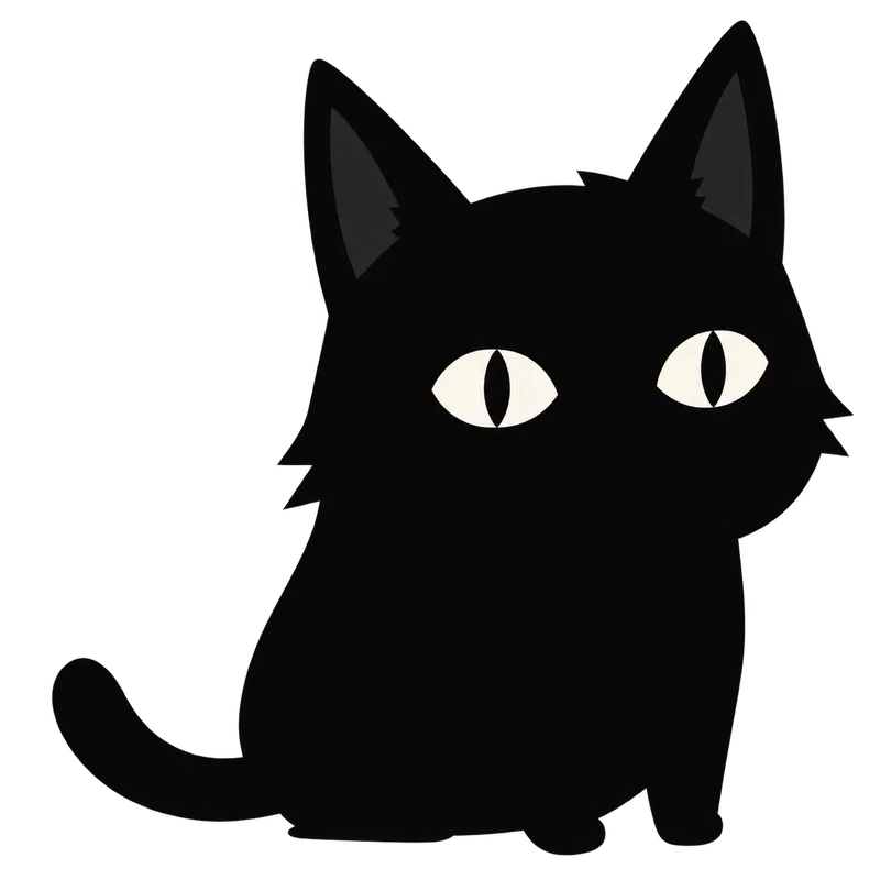 Zero cat sitting